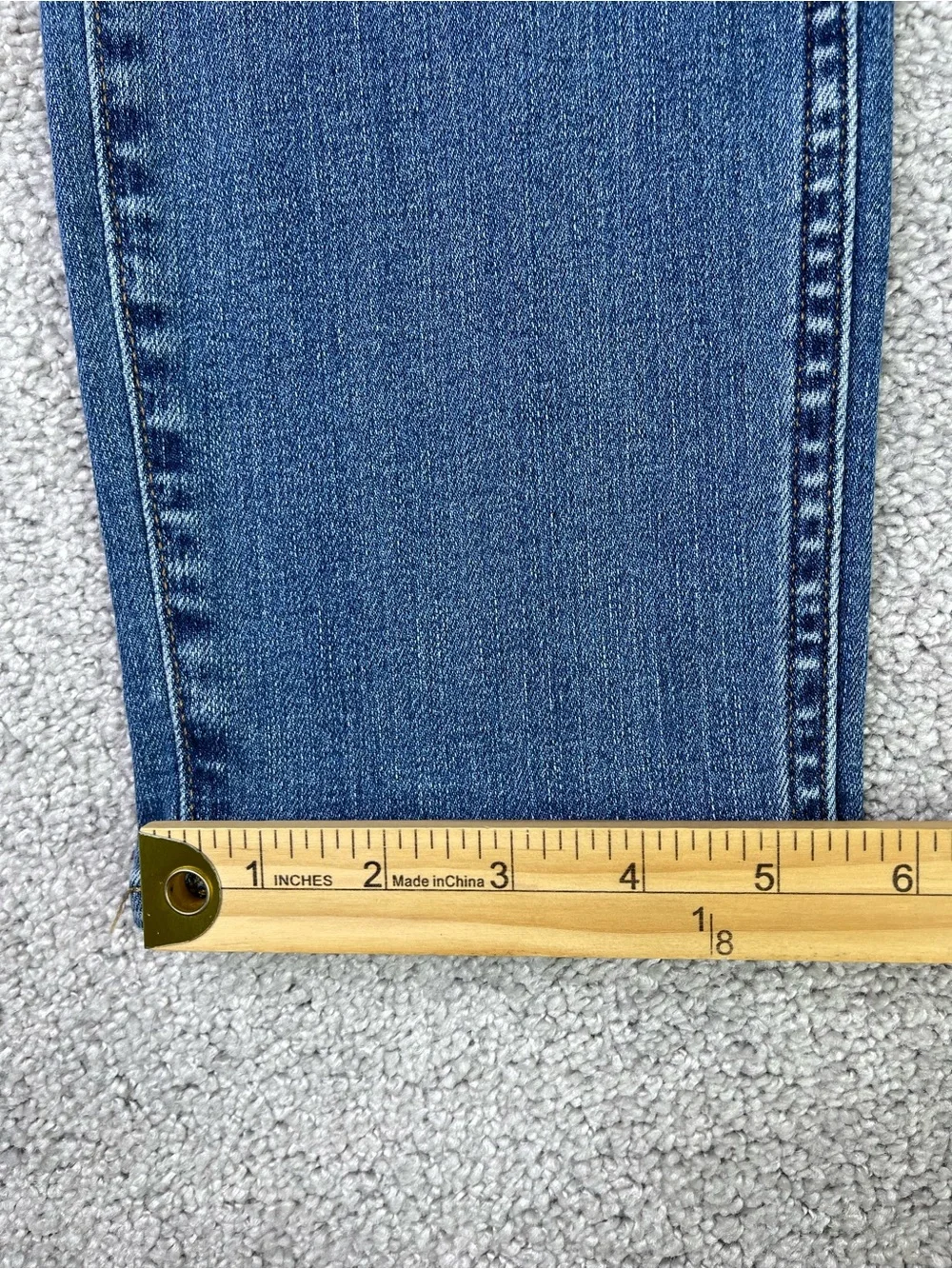 J.Crew Vintage Straight Jeans Women Size 24 Light Wash Mid Rise Stretch Denim